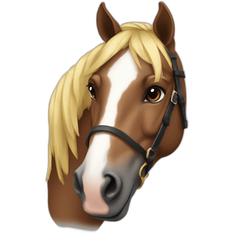 beautiful horse emoji