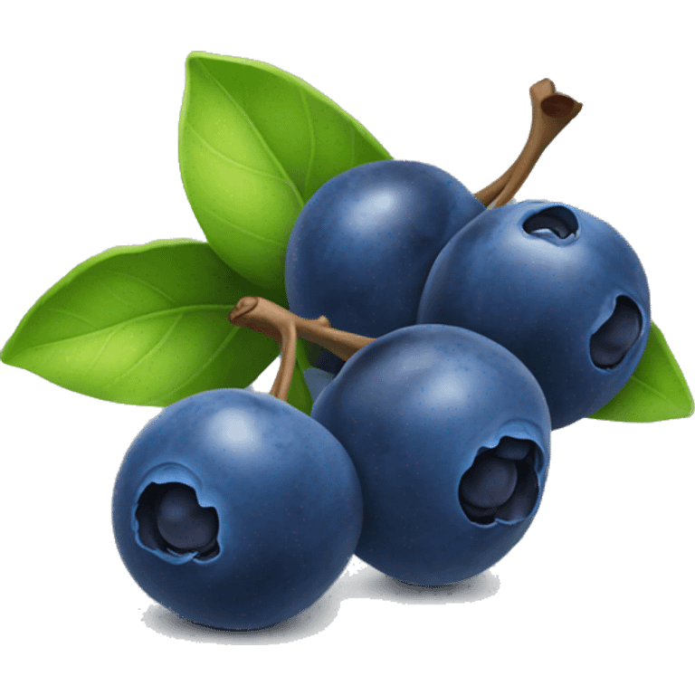 ONE Blueberry emoji