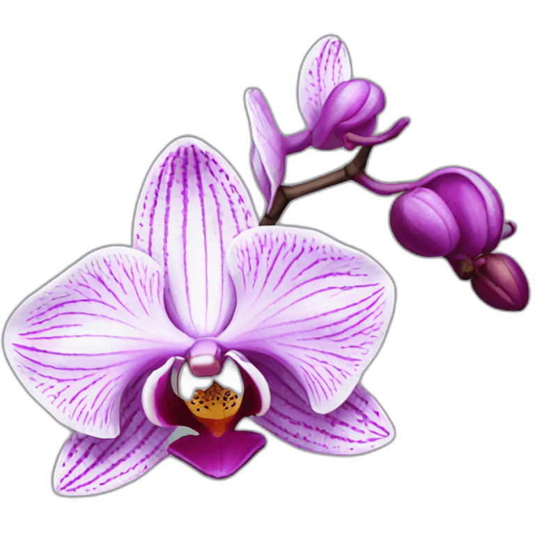 Orchid emoji