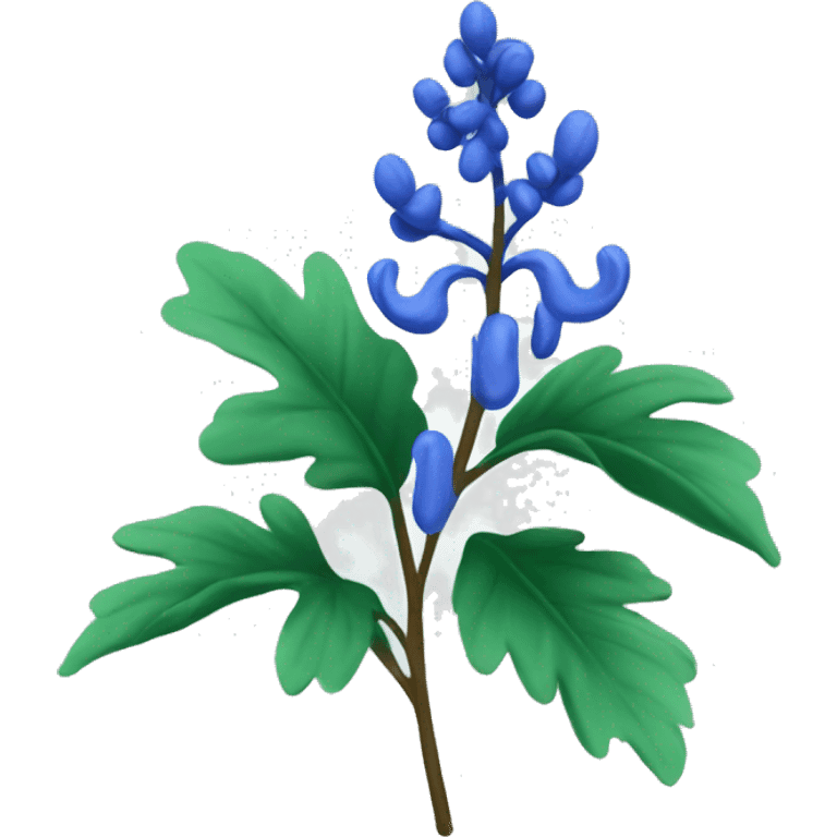 Blue Cohosh plant emoji