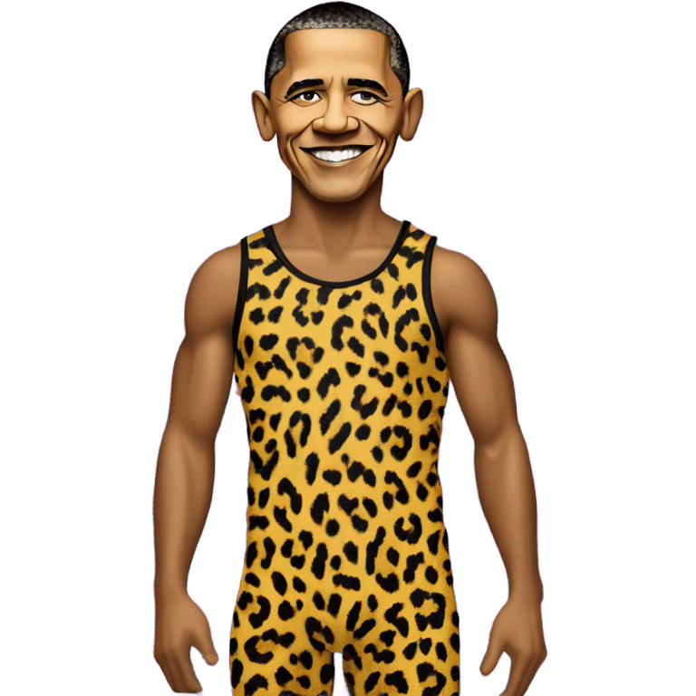 Obama Obama Obama Obama  Obama but he’s dressed in a 80s spandex leopard print workout unitard Obama Obama Obama Obama Obama short hair Obama wrinkles hair Barack Obama hope poster Obama emoji