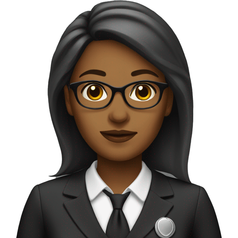 female lawyer emoji