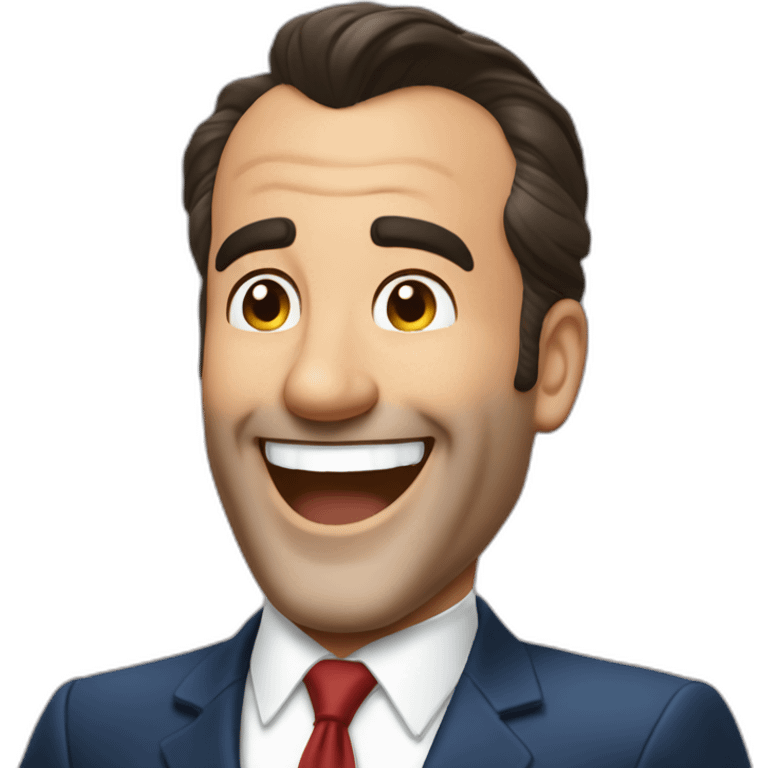 jean-dujardin-as-president-laughing emoji