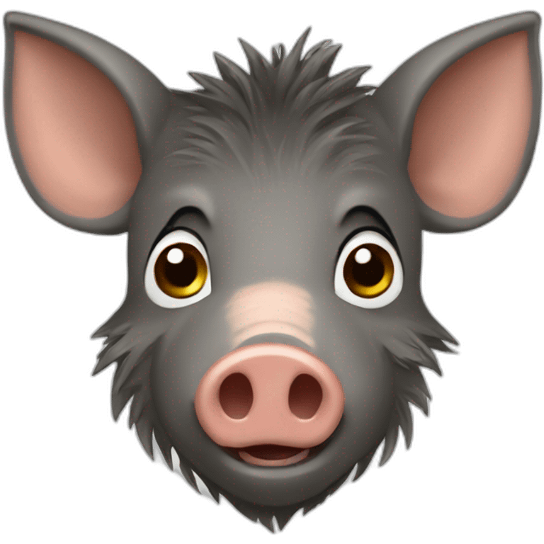 Young wild boar emoji