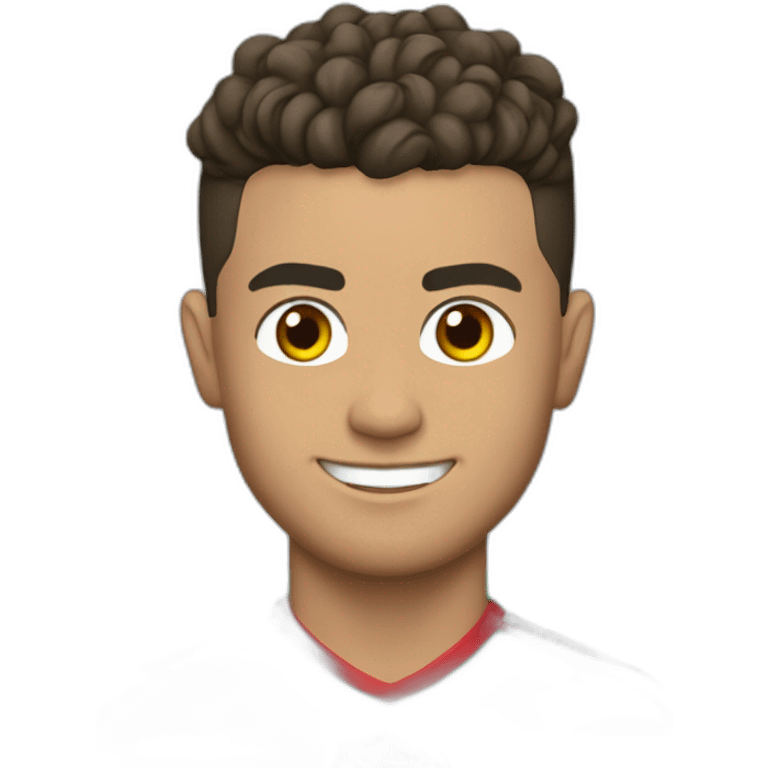 Ronaldo avec le maillot du Maroc  emoji