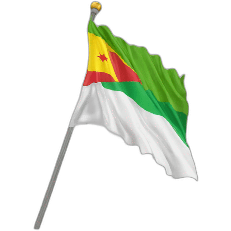 Drapeau du kurdistan emoji