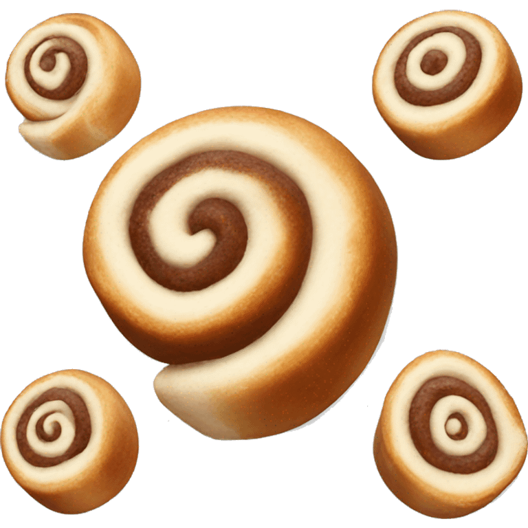 Cinnamon roll emoji