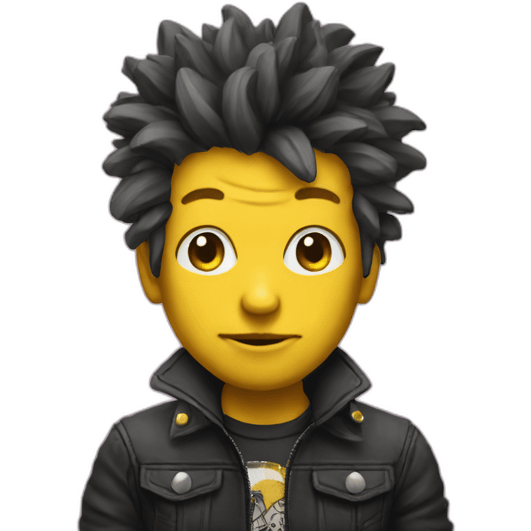 mustard-punk emoji