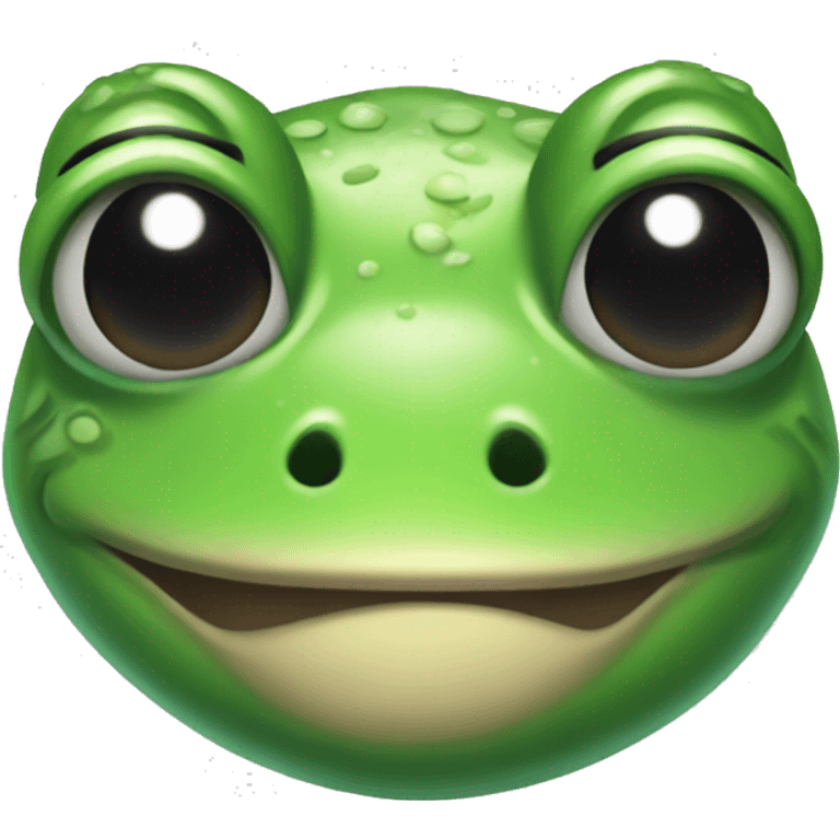 drowzy frog emoji