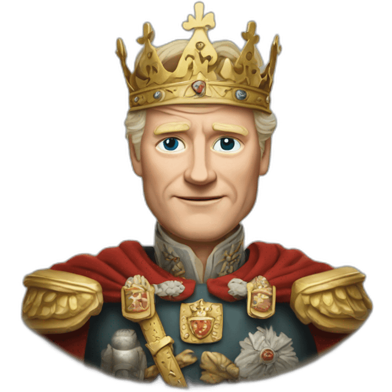 King Harald of Norway emoji