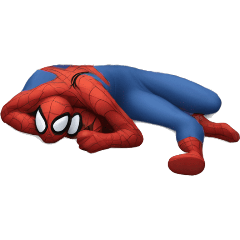 Spider-Man Sleeping emoji