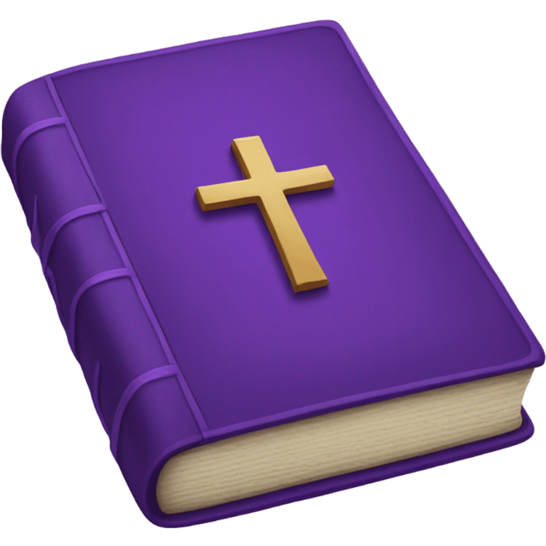 purple bible  emoji