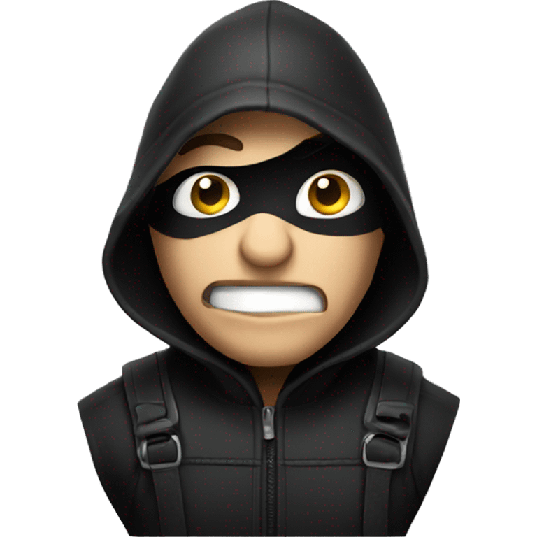 Burglar emoji