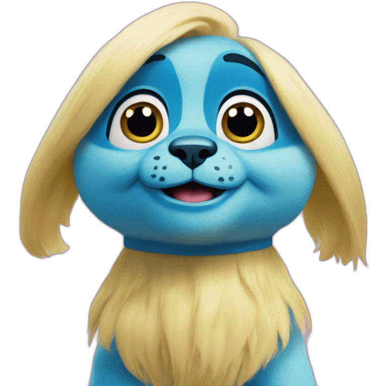 bibble blue creature from barbie movie emoji