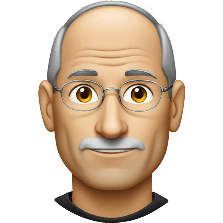 Steve Jobs wearing earrings  emoji