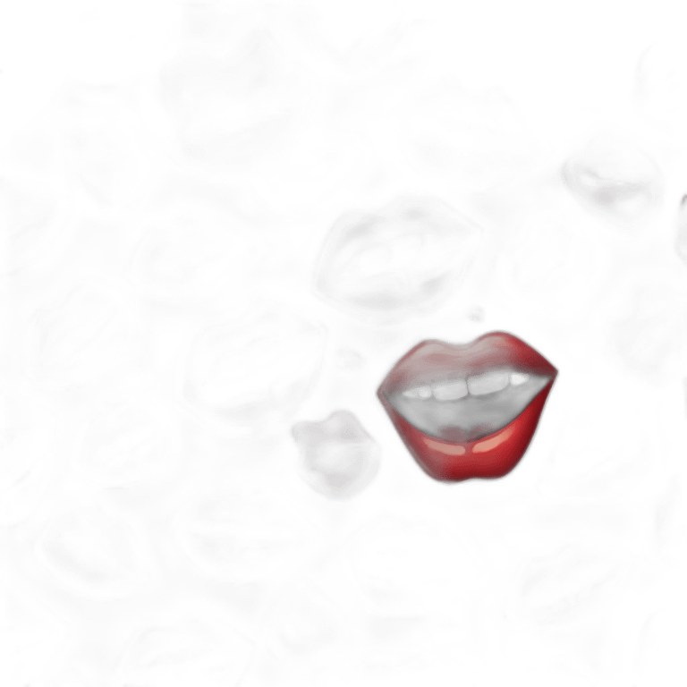 rocky horror lips emoji