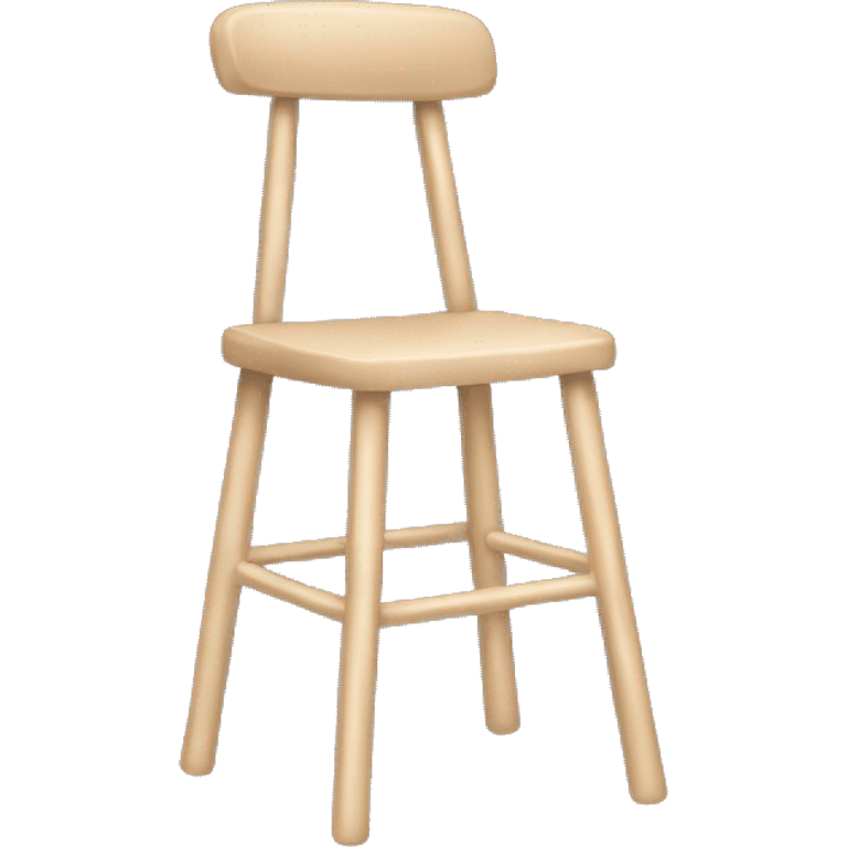 beige stool emoji