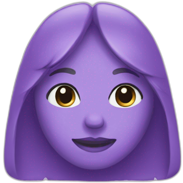 Soft purple  emoji