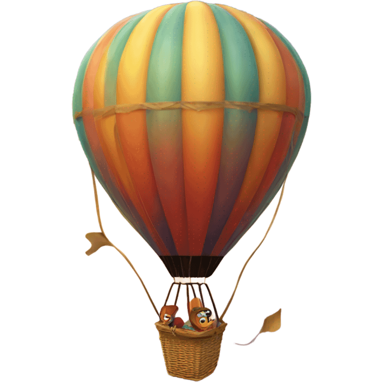 Hot air balloon emoji