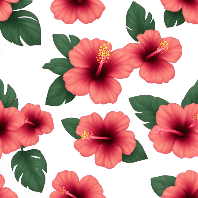 Hibiscus  emoji