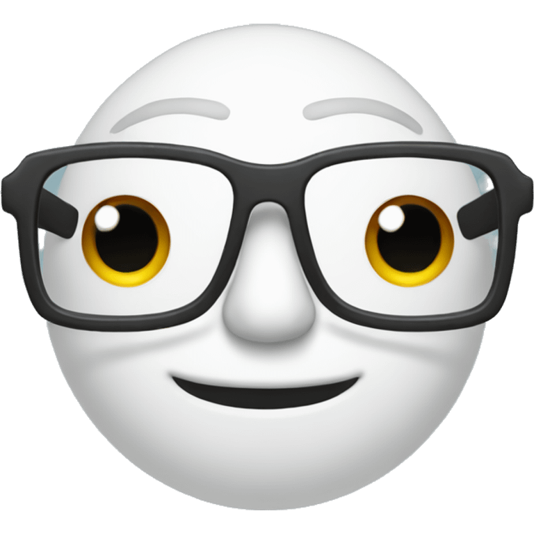 computer with glasses emoji