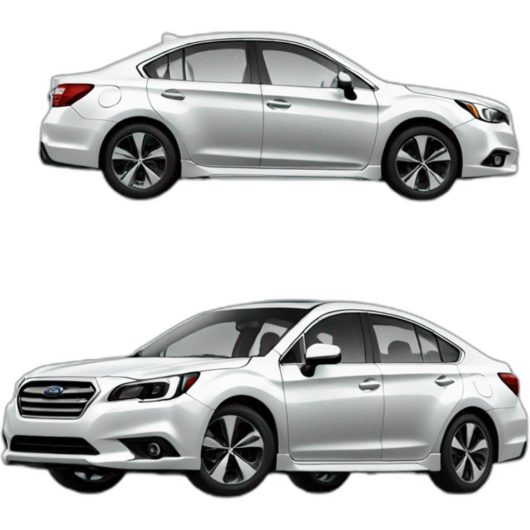 Subaru legacy 2017 white emoji