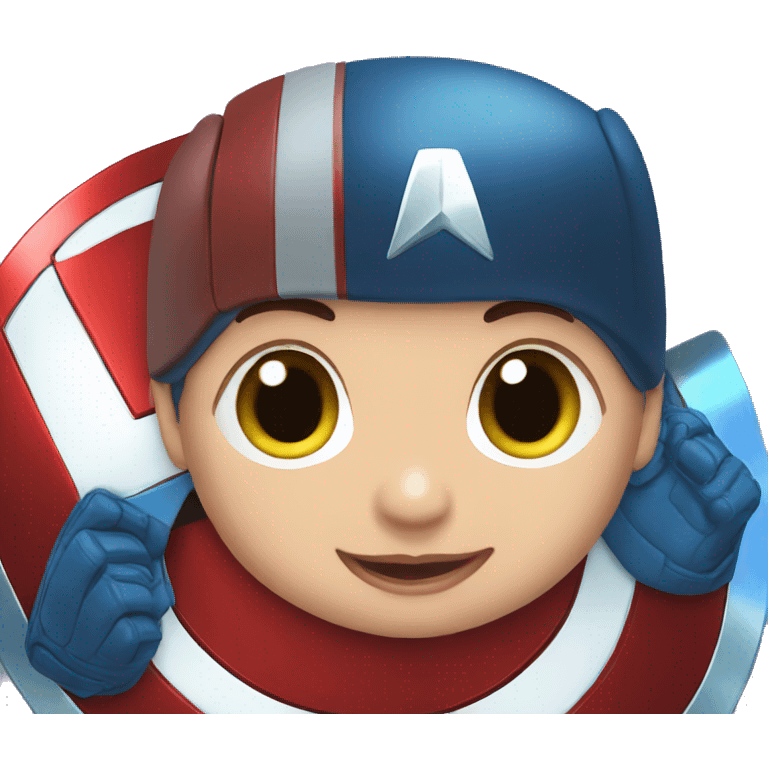 Baby captain america emoji