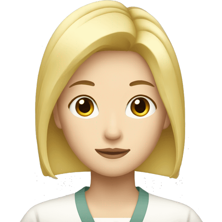 blonde japanese woman  emoji