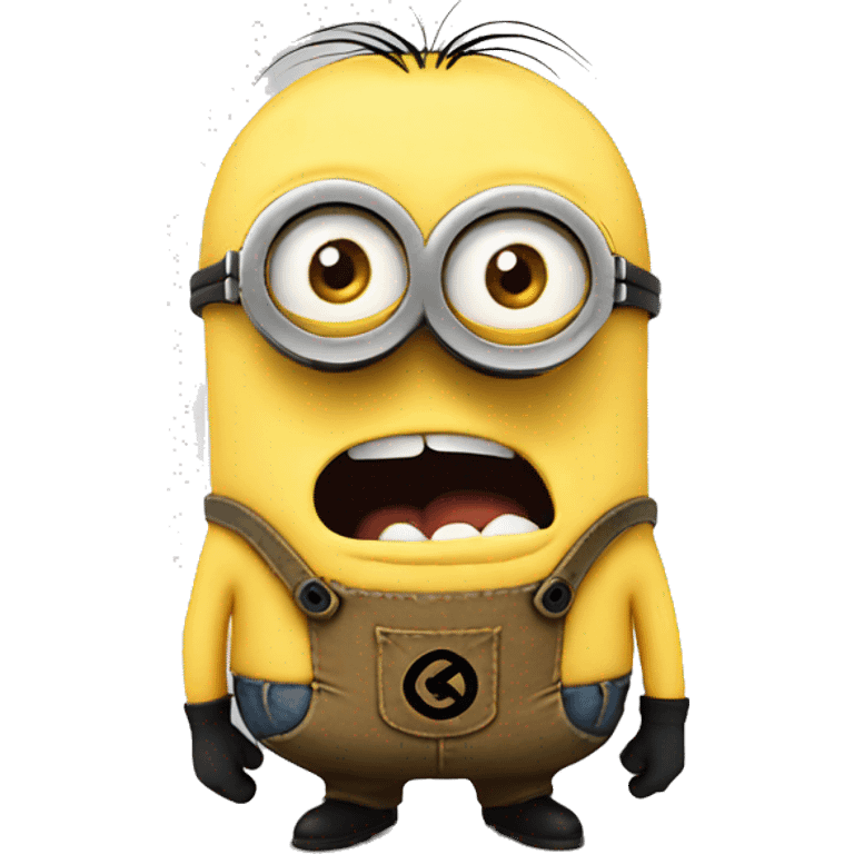 Minion angry  emoji