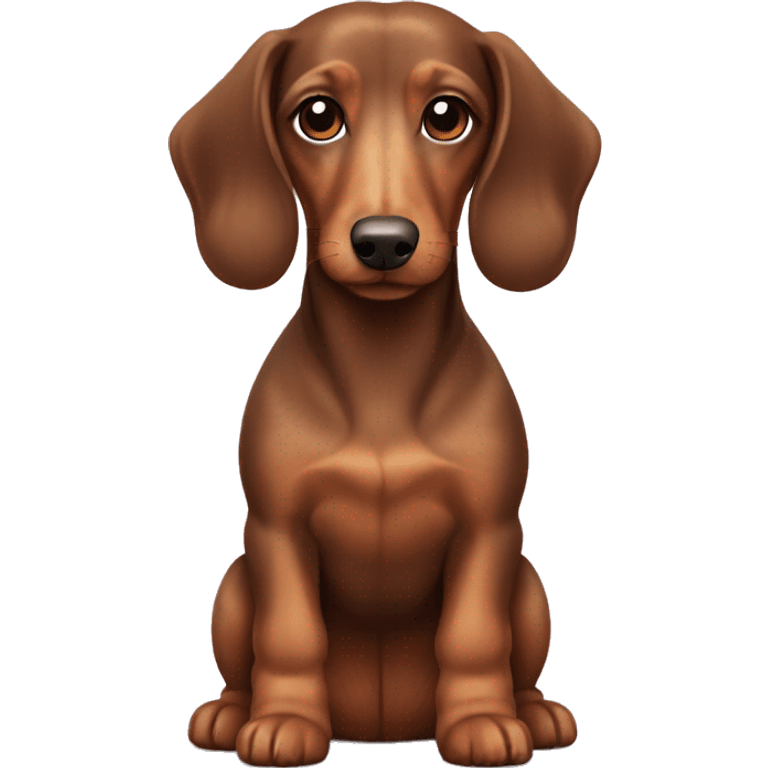 brown dachshund poodle mix emoji