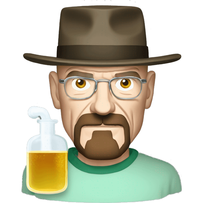 Walter white with Bong emoji