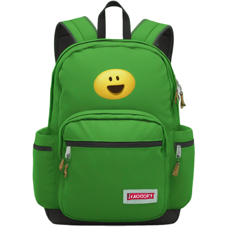 green jansport backpack emoji