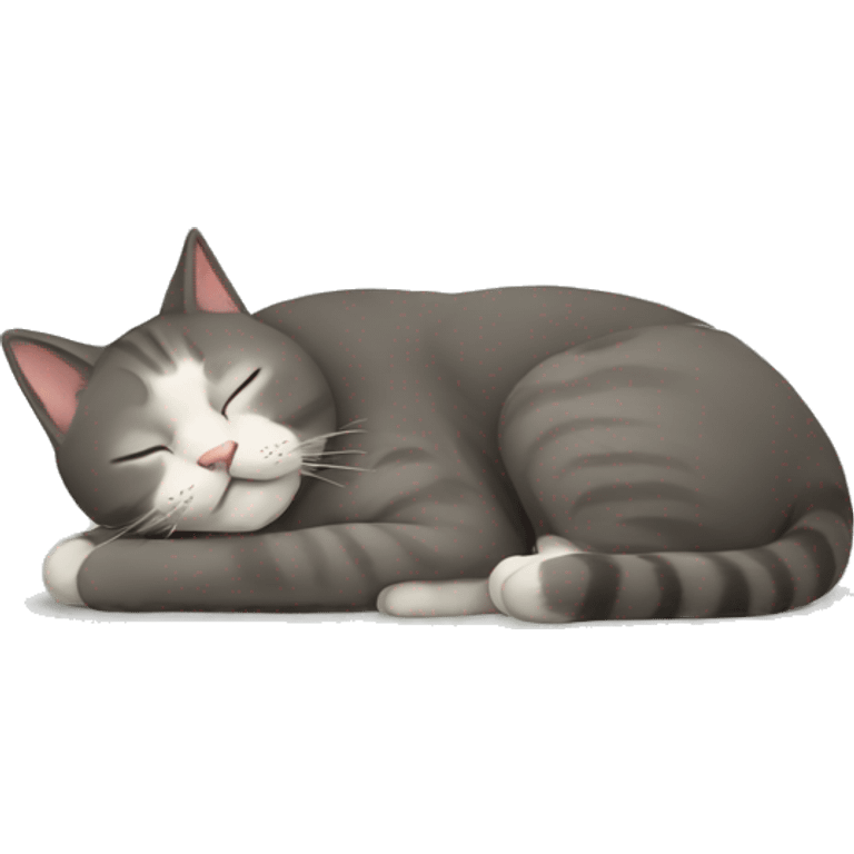 Cat-sleeping emoji