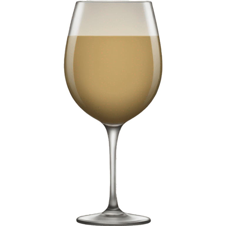 beige wine glass emoji