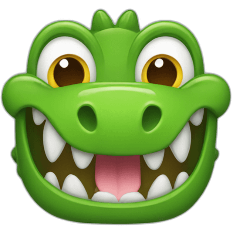 happy cocodrile emoji