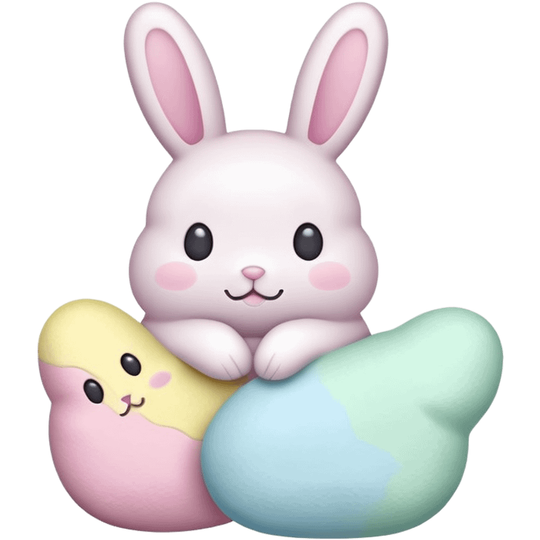  peeps candy bunnie emoji