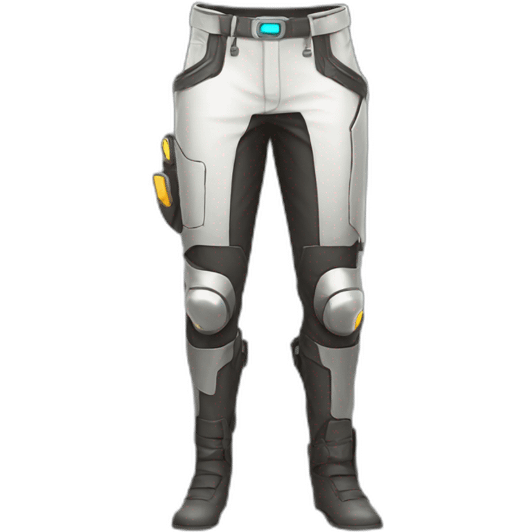 futuristic Technomancer armored pants emoji