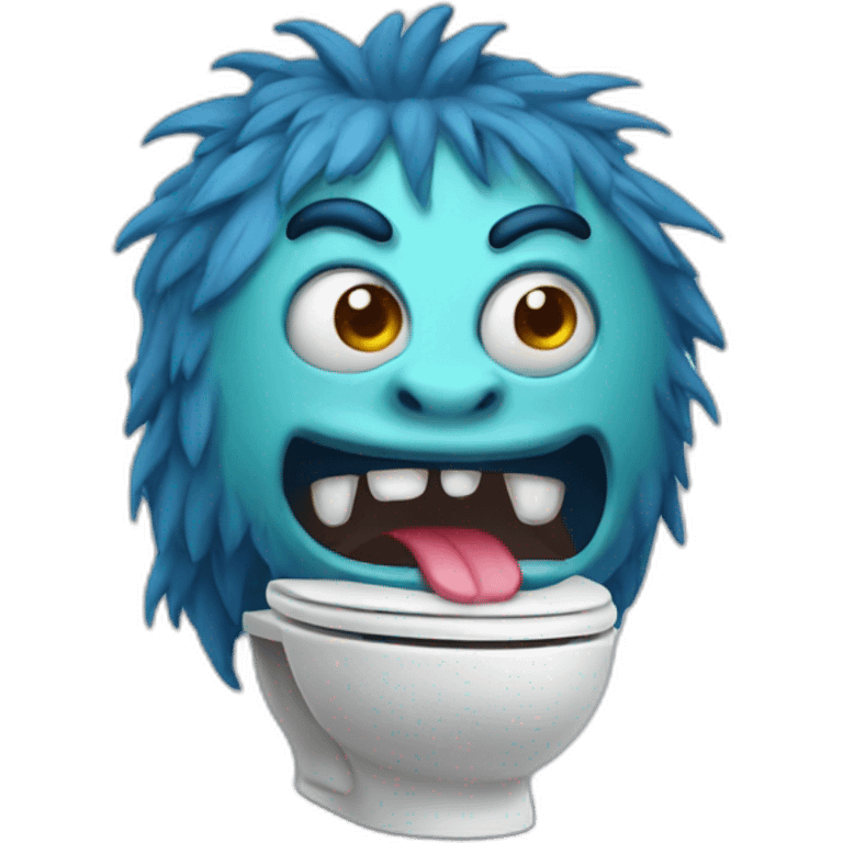 Monster wc  emoji