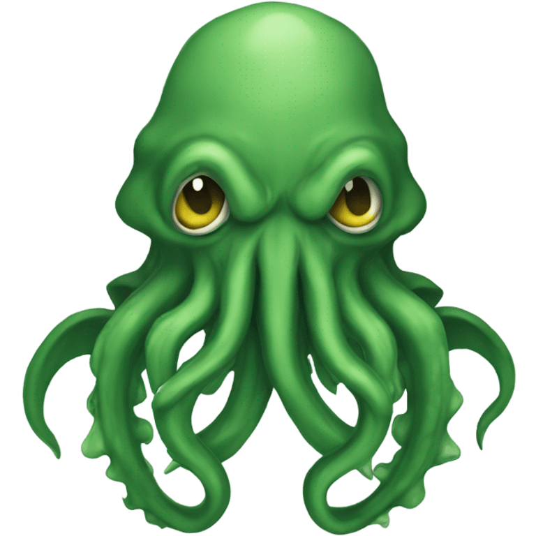 Cthulhu with pants emoji