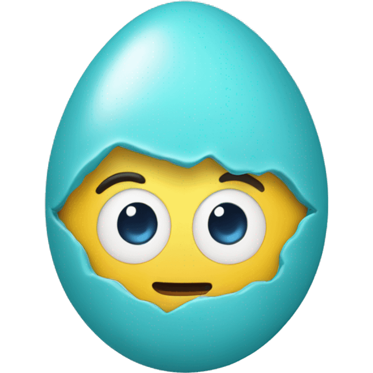 Egg blue emoji