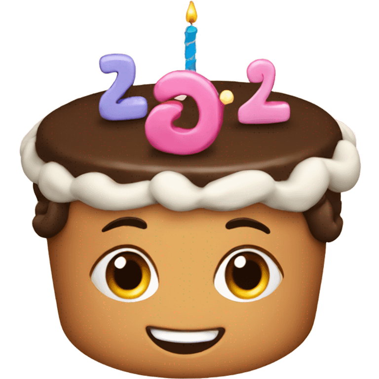 20th birthday cake emoji