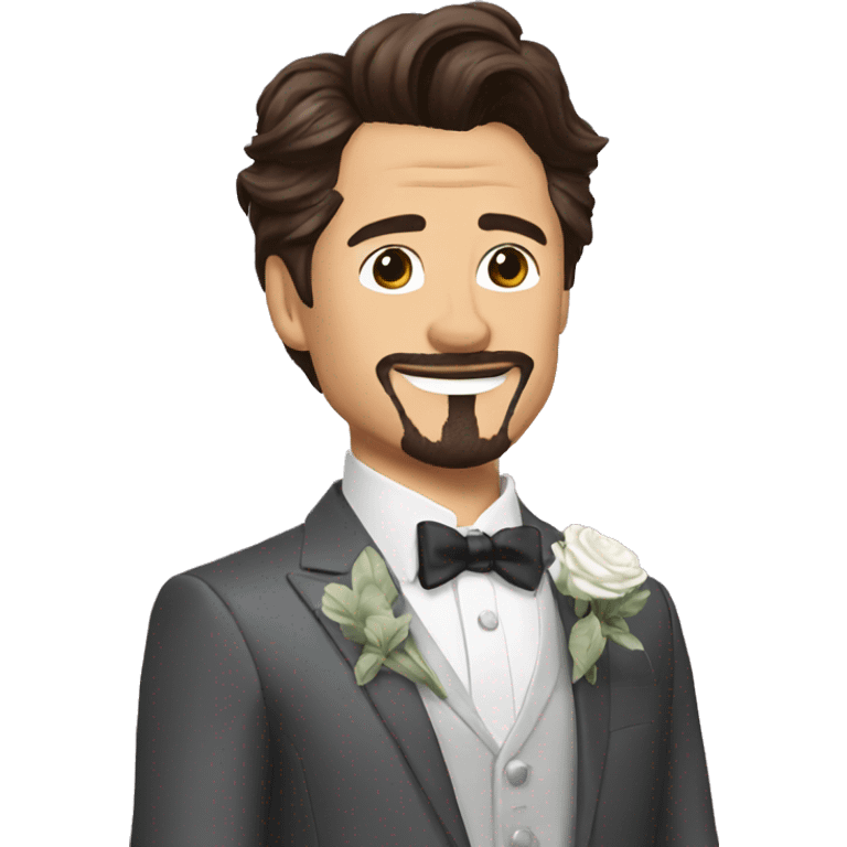 Tony Stark weeding  emoji