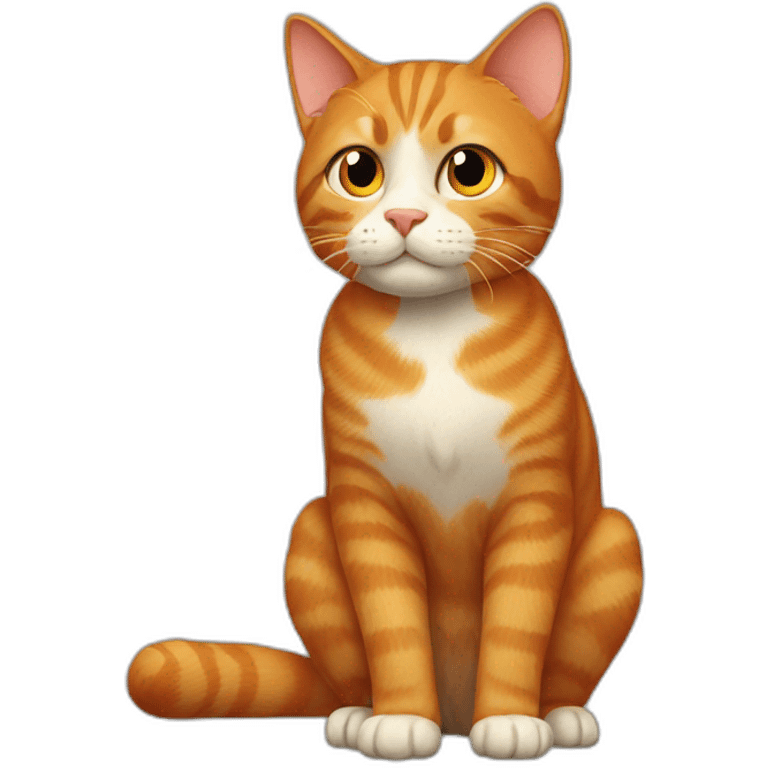 Ginger cat emoji