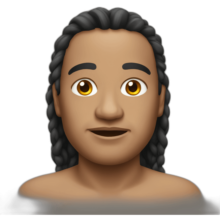 Maori realistic emoji