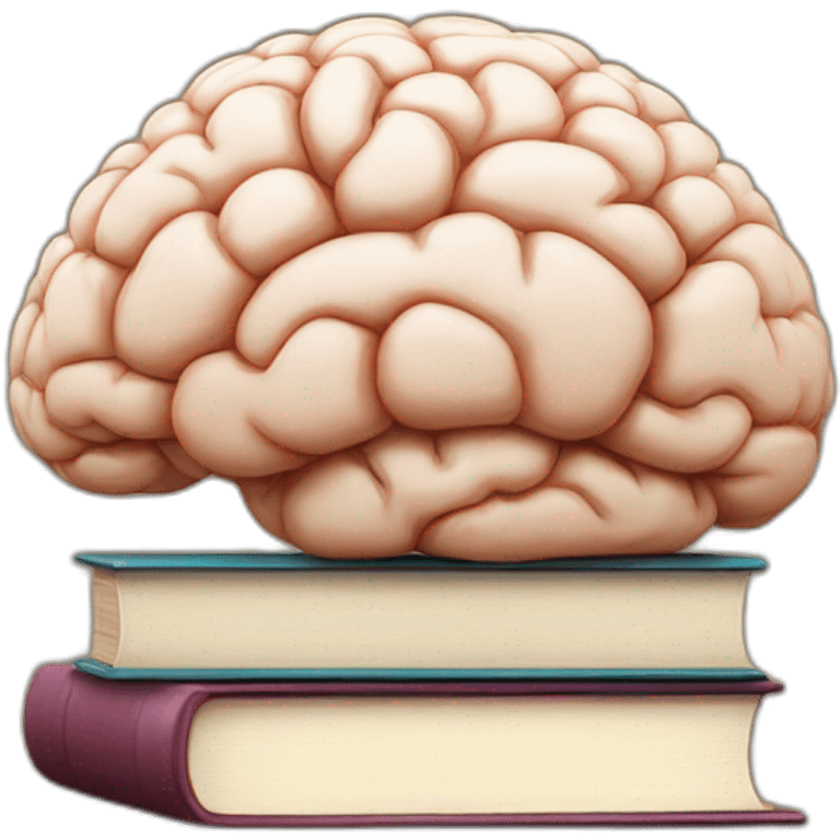 brain and books combined emoji