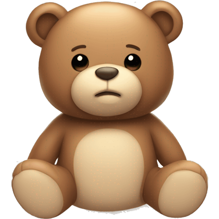 Teddy bear with glowing stars  emoji