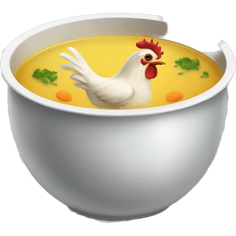 chicken soup emoji