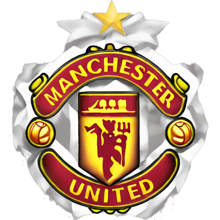 Manchester united logo emoji