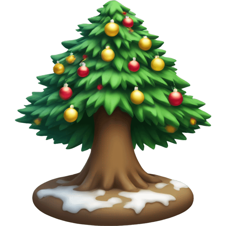 Aestchetic chrismas tree  emoji