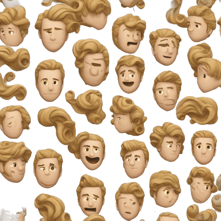 Waves. en cabello hombre emoji